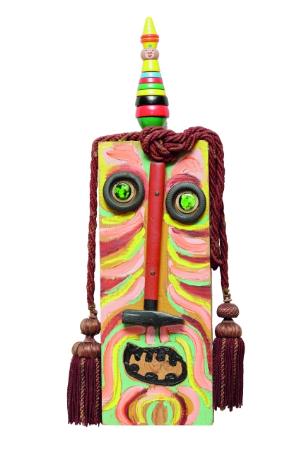 Caterina Sforza Jagellona, Regina di Svezia - Benin mask