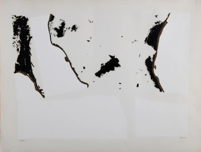 Alberto Burri - Combustione