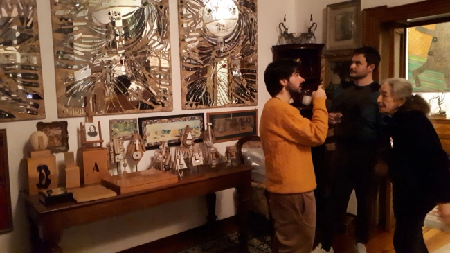 Visite chez Enrico Baj cover