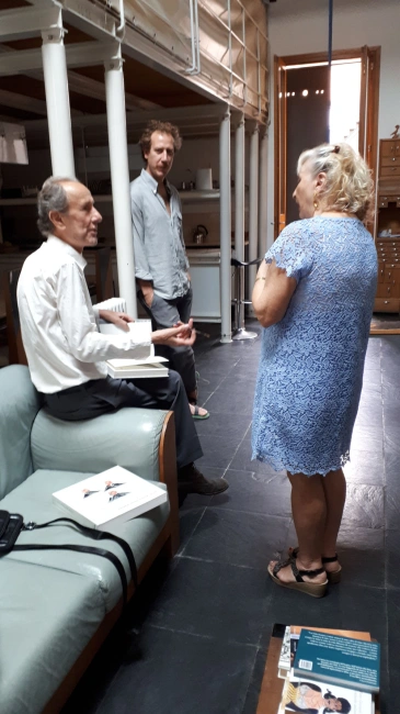 Visita allo studio di Enzo Cucchi cover
