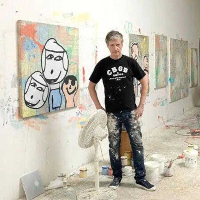 Donald Baechler cover