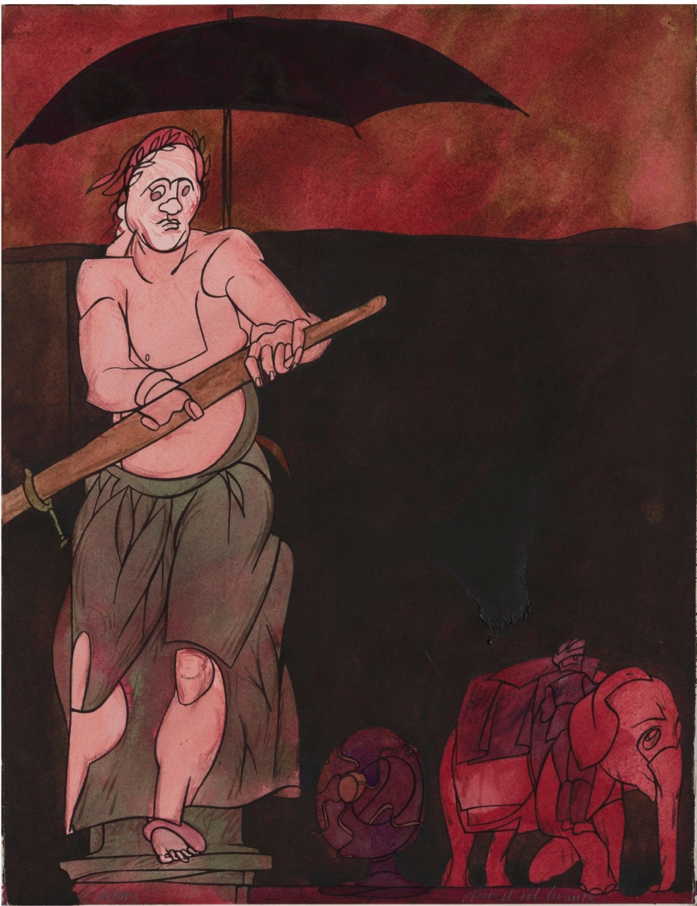 Valerio Adami - Verso il sol levante