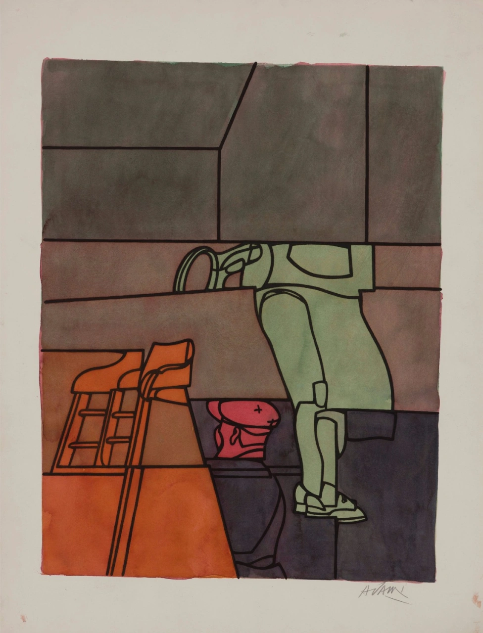 Valerio Adami - Tennis