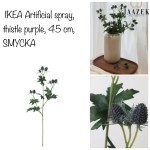 نبات صناعي SMYCKAartificial flower, purple, 45 cm, thistle