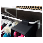 علاق بدل  MULIG CLOTHES BAR 60-90 WHITE