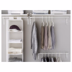 علاق بدل  MULIG CLOTHES BAR 60-90 WHITE