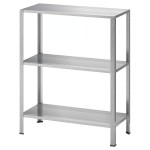 ارفف معدن ثلاثية   HYLLIS shelving unit, galvanised