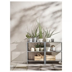 ارفف معدن ثلاثية   HYLLIS shelving unit, galvanised