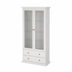 بوفية أبواب زجاج  Paris China cabinet