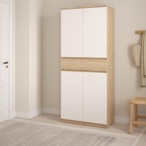 دولاب احذية قائم   NAIA SHOE CABINET WITH 4 DOORS +1 DRA