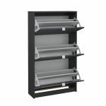 دولاب احذية  SHOES SHOE CABINET W. 3 TILTING DOORS AND 2 LAYERS