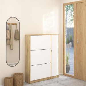 دولاب احذية   Shoes Shoe cabinet w. 3 tilting doors