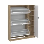 دولاب احذية   Shoes Shoe cabinet w. 3 tilting doors