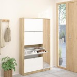 دولاب احذية     Shoes Shoe cabinet w. 4 tilting doors and 2 layers