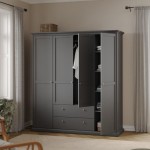 دولاب باريس  Paris Wardrobe with 4 doors