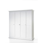 دولاب ملابس   Paris Wardrobe with 4doors