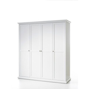 دولاب ملابس   Paris Wardrobe with 4doors