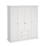 دولاب ملابس  Paris Wardrobe with 4 doors + 2 drawers