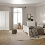 دولاب ملابس  Paris Wardrobe with 4 doors + 2 drawers