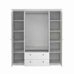 دولاب ملابس  Paris Wardrobe with 4 doors + 2 drawers