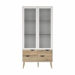 فترينة زوجية Delta China cabinet 2 doors