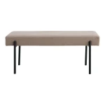Swindon Bench Bench, bouclé, dark green, black legs 100x36x42,5 cm, كرسي بوف
