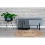 بوف تخزين  Watford Bench - Bench in fabric with storage,
