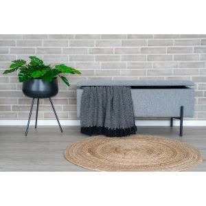 بوف تخزين  Watford Bench - Bench in fabric with storage,