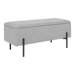 بوف تخزين  Watford Bench - Bench in fabric with storage,