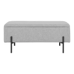 بوف تخزين  Watford Bench - Bench in fabric with storage,