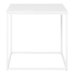 طاولة جانبية Vita Side Table - Side table, white, white fram