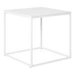 طاولة جانبية Vita Side Table - Side table, white, white fram