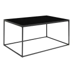 Vita Coffee table Coffee table, black, black frame 60x90x45 cm طاولة ضيافة