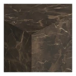 Prague Coffee Table Coffee table, marble look, brown 60x80x40 cm طاولة ضيافة