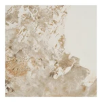 Athens Coffee Table Coffee table, white/dark brown ø80x40 cm طاولة ضيافة