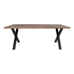 طاولة أكل من الخشب الطبيعي مع 6 كراسي Montpellier Dining Table with 6 montpellier dinner chairs