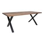 طاولة أكل من الخشب الطبيعي مع 6 كراسي Montpellier Dining Table with 6 montpellier dinner chairs