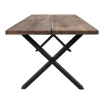 طاولة أكل من الخشب الطبيعي مع 6 كراسي Montpellier Dining Table with 6 montpellier dinner chairs