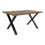 طاولة أكل خشب طبيعي مع 4 كراسي - Toulon Dining Table with 4 montpellier dining chairs