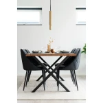 طاولة أكل خشبي مع 4 كراسي- Toulon Dining Table