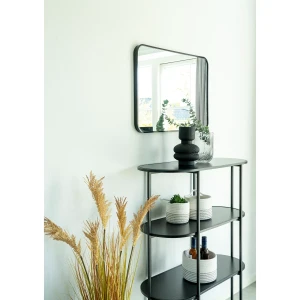 طاولة مدخلVita shelf - Oval shelf, 4 shelves, black, black f