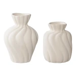Vase Vase, ceramic, white set of 2 فازة