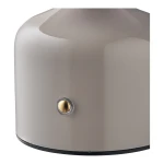 Aulla Table Lamp Table lamp, metal/plastic, rechargeable, grey سهارة لون رمادي