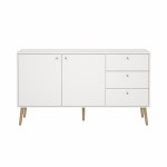 خزانة 3+2   Bodo Sideboard 2 doors + 3  drawers White