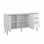 خزانة 3+2   Bodo Sideboard 2 doors + 3  drawers White