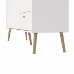 خزانة 3+2   Bodo Sideboard 2 doors + 3  drawers White
