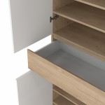 خزانة 4 ابواب+ 1 درج   NAIA SHOE CABINET WITH 4 DOORS +1 DRAWER