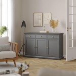 خزانة باريس   Paris Sideboard w/3 doors + 3 drawers