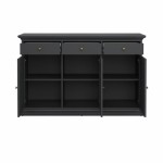 خزانة باريس   Paris Sideboard w/3 doors + 3 drawers