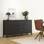 خزانة3+2  Madrid Sideboard 2 doors + 3 drawers